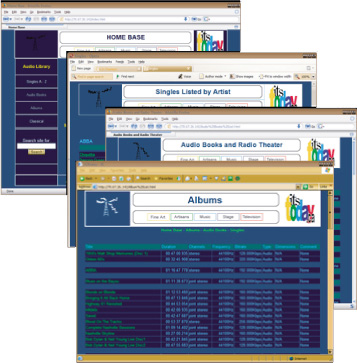 HTML Music Library